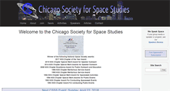 Desktop Screenshot of chicagospace.org